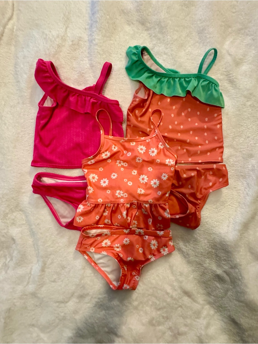 Wonder Nation Girls' Tankini Set